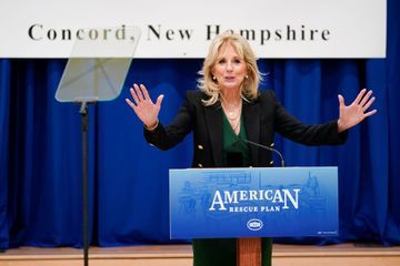 Jill Biden poursuit la promotion de l'American Rescue Plan