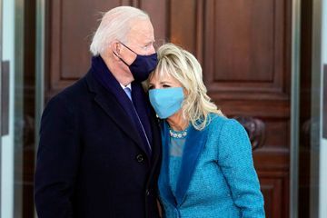 Joe et Jill Biden sont arrivés à la Maison-Blanche