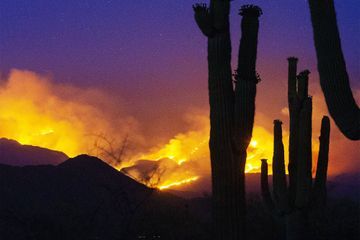L'Arizona ravagé par les flammes
