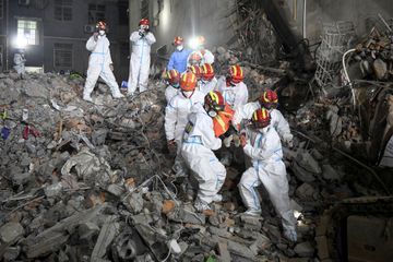 L'effondrement d'un immeuble en Chine a fait 53 morts