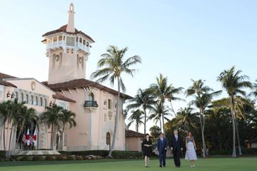 L'installation de Donald et Melania Trump à Mar-a-Lago compromise
