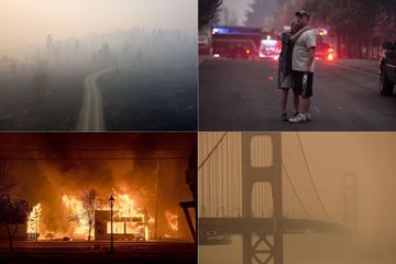 L'Ouest des Etats-Unis, ravagé par les flammes, pleure et suffoque