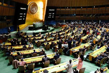 La Russie lâchée de toutes parts à l'ONU après un nouveau vote historique