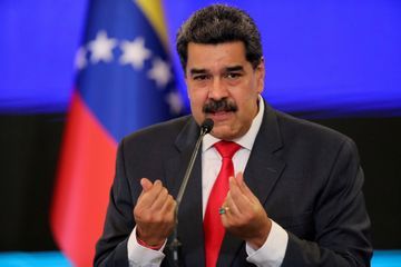 Le compte Facebook du président vénézuélien Maduro 