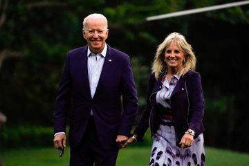 Les Biden de retour à la Maison-Blanche après un week-end à Camp David