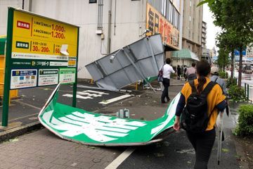 Les typhons, potentiels trouble-fête du Mondial de rugby au Japon