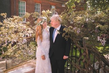 Mariage champêtre dans les jardins du 10 Downing Street pour Carrie et Boris Johnson