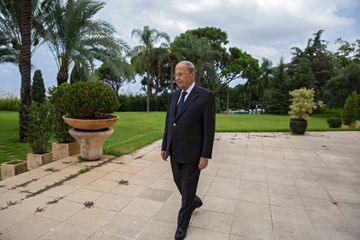Michel Aoun, président du Liban : 