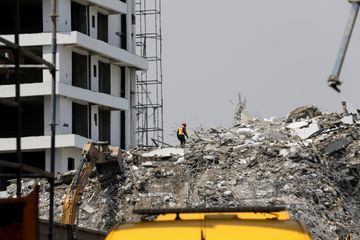 Nigeria: le bilan de l'effondrement d'un immeuble à Lagos monte à 42 morts