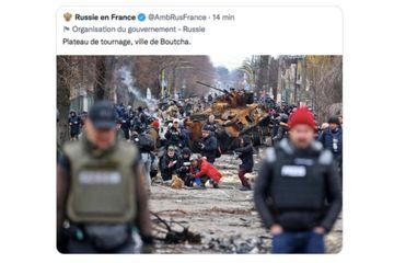 Paris convoque l'ambassadeur de Russie après sa communication «indécente» sur Boutcha