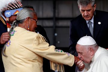 Pensionnat pour autochtones au Canada : le pape en mission réconciliation