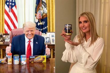 Pourquoi la famille Trump fait la promotion d'une marque de haricots