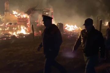 Russie : L'armée mobilisée pour éteindre le gigantesque incendie d'un dépôt de munitions