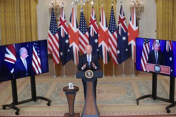 Sous-marins: l'Australie signe un accord avec les Etats-Unis et le Royaume-Uni