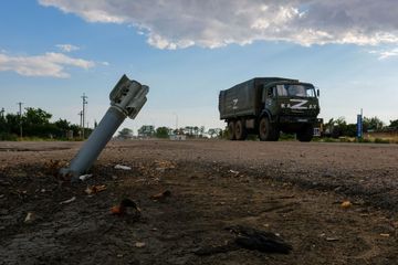 Ukraine: une base militaire dévastée par des missiles russes près de Kiev