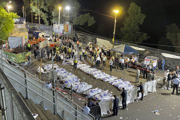 Une bousculade tragique en Israël fait une quarantaine de morts