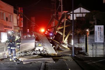 Une centaine de blessés au Japon après un puissant séisme au large de Fukushima