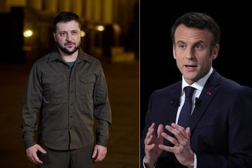Zelensky dit avoir invité Macron à aller en Ukraine constater l'existence d'un 