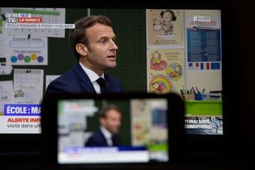 13,8 millions de téléspectateurs pour l'interview de Macron depuis une école de Poissy