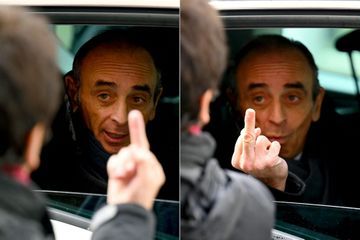 À Marseille, Eric Zemmour échange des doigts d'honneur avec une passante