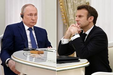 A Moscou, Macron dit à Poutine qu'il espère «amorcer une désescalade»