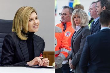 Brigitte Macron et Olena Zelenska, Première dame ukrainienne, se mobilisent pour les petits ukrainiens hospitalisés
