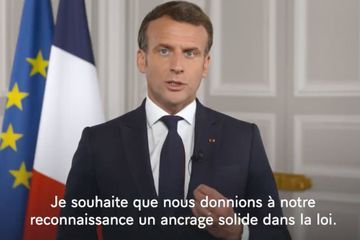 Covid-19 : Macron annonce un statut de 