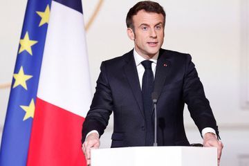 Emmanuel Macron : «La France se tient aux côtés de l'Ukraine»