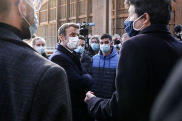 En Creuse, Macron défend son «je traverse la rue» et ses projets pour l'université