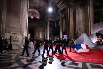 En images : L'entrée de Joséphine Baker au Panthéon