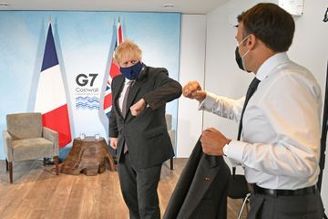 G7: Macron demande à Johnson le respect de la 