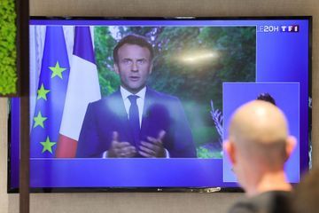 L'allocution de Macron a réuni 15,5 millions de téléspectateurs