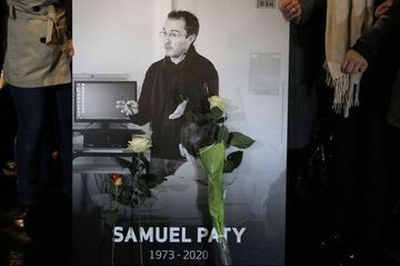 Laurent Wauquiez à Moulins pour l'hommage à Samuel Paty