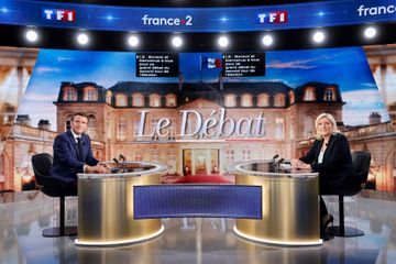 Le faux-départ de Marine Le Pen avant l'introduction au débat de l'entre-deux tours