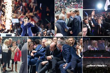 Le meeting d'Emmanuel Macron, vu de l'intérieur