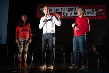 Législatives : François Ruffin lance sa campagne en compagnie de Shirley et Dino