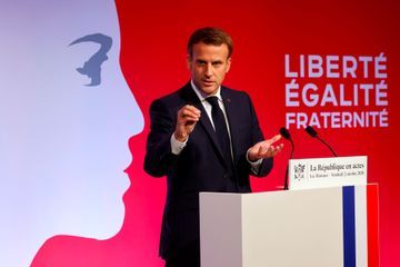 Macron consacre son discours sur les 