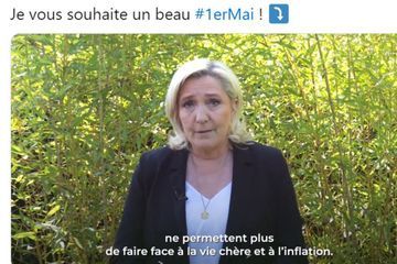Marine Le Pen, absente du traditionnel hommage à Jeanne d'Arc, sort du silence via une vidéo