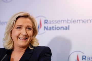 Marine Le Pen assurée d'être réélue à la tête du RN avant le congrès du week-end