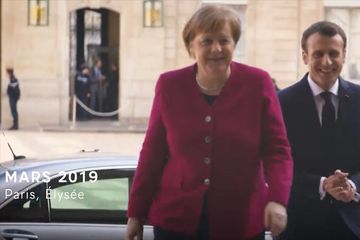 «Merci, chère Angela»: Macron envoie un dernier message à Merkel