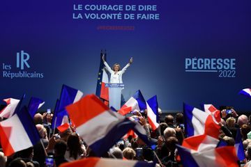 Premier grand discours pour la candidate Valérie Pécresse