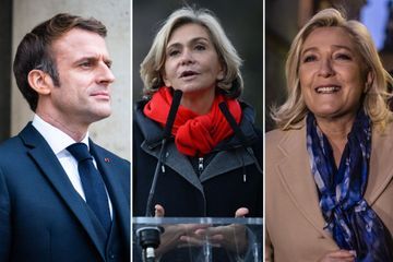Présidentielle : Derrière Macron, Le Pen et Pécresse au coude-à-coude, selon un sondage