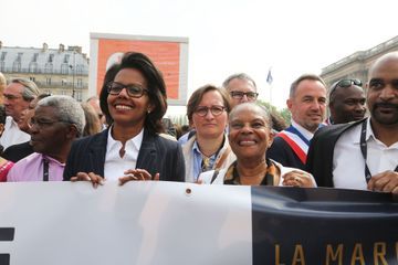 Régionales-Ile de France: Christiane Taubira affiche son soutien à Audrey Pulvar