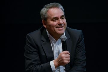 Xavier Bertrand en campagne au Touquet