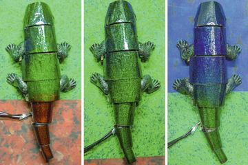 Ce robot caméléon change de couleur comme le vrai