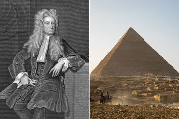 Isaac Newton et le secret des pyramides