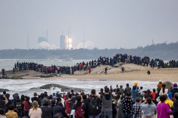 La Chine lance une fusée SpaceX 