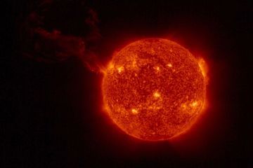 La plus grosse éruption solaire jamais observée