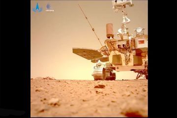 Le robot chinois Zhurong dévoile ses premières vidéos de la planète Mars