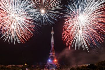 A Paris le 14 juillet, un feu d'artifice mais sans public
